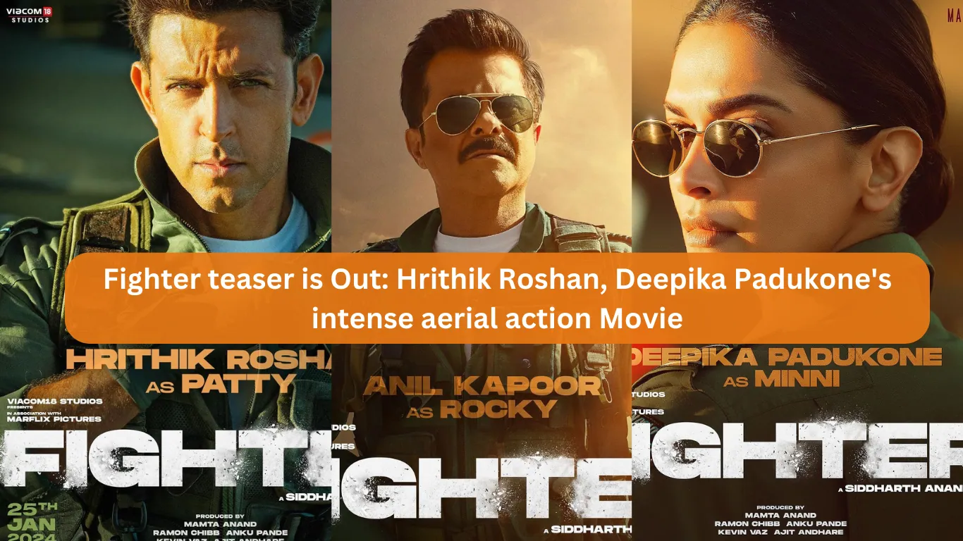 Fighter teaser is Out: Hrithik Roshan, Deepika Padukone