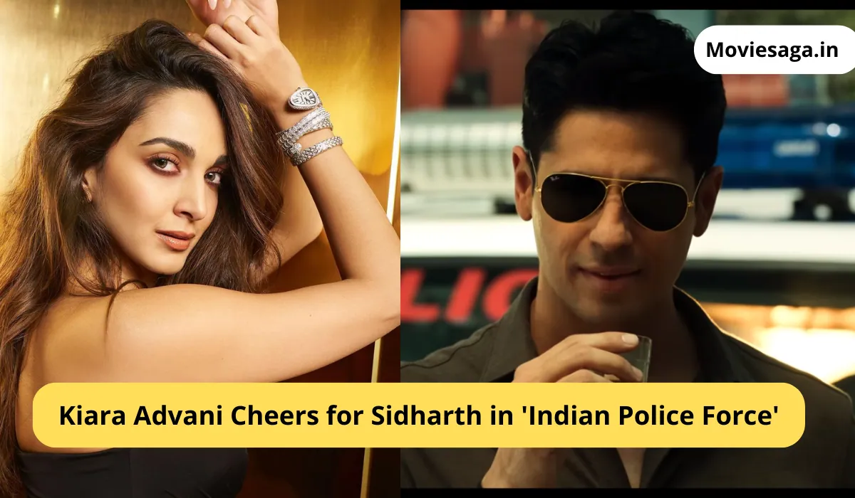 Kiara Advani Cheers for Sidharth in 'Indian Police Force'
